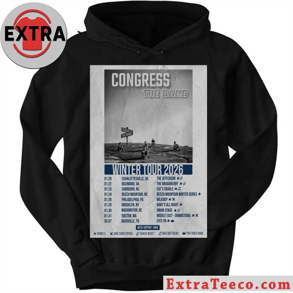 Original Congress Band Tour 2026 Poster Shirt