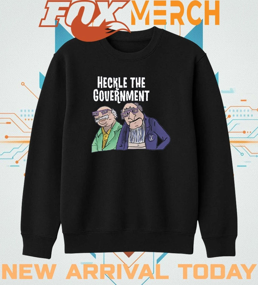 Heckle the government Statler and Waldorf t-shirt