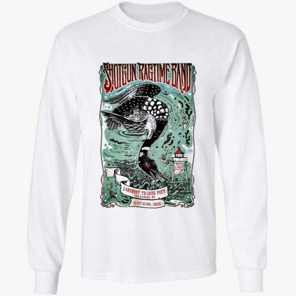Shotgun Ragtime Band Aug 7-8 2026 Larsmont Trading Post In Two Harbors MN Shirt