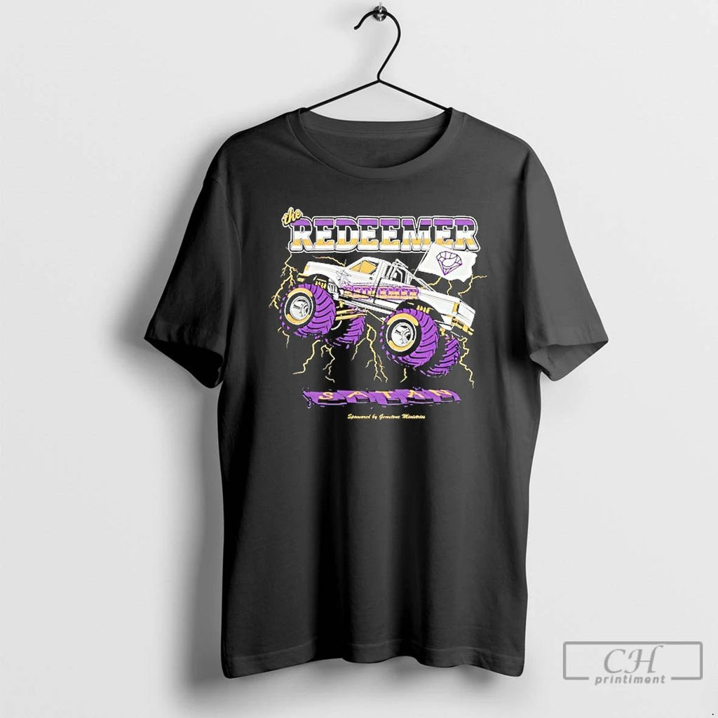 Premium The Redeemer Satan Lightning T Shirts
