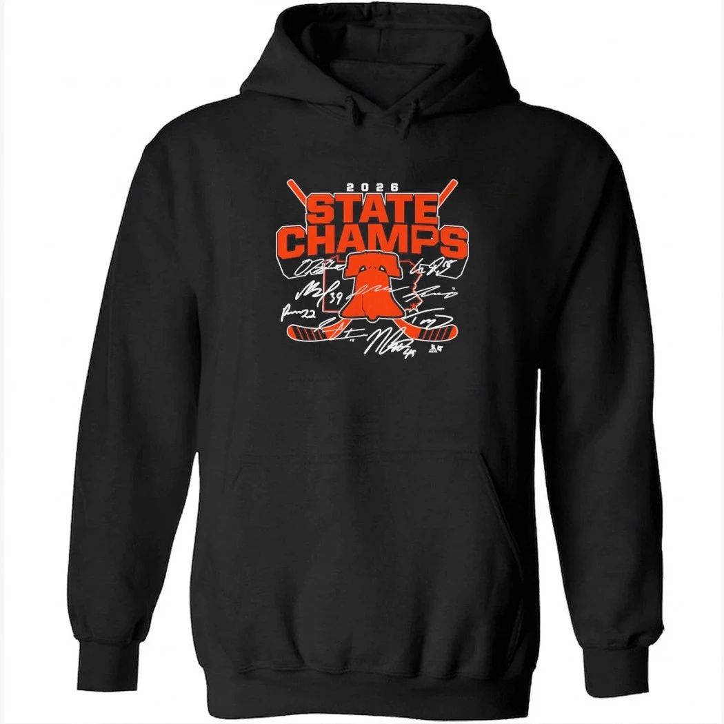 Philadelphia Hockey 2026 State Champs Signature Shirt
