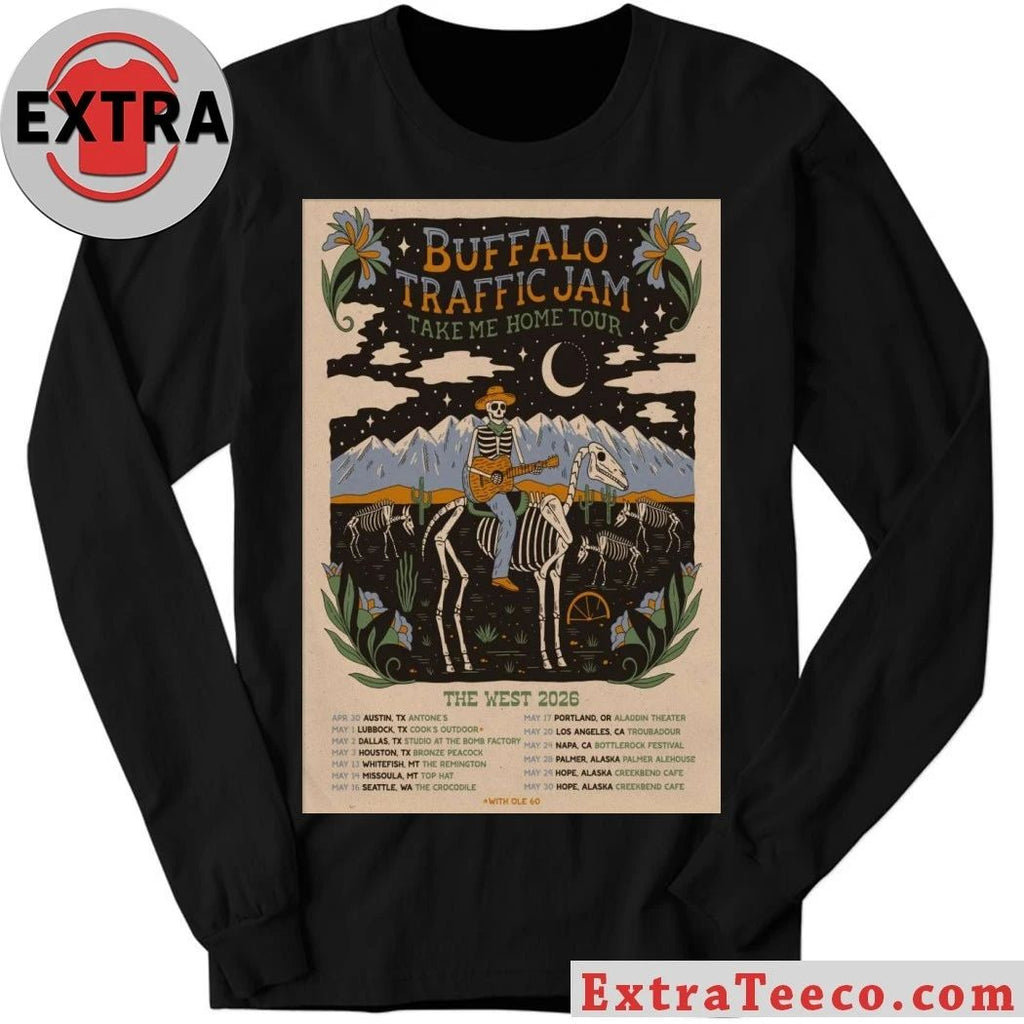 Buffalo Traffic Jam The West Tour 2026 Poster Shirt