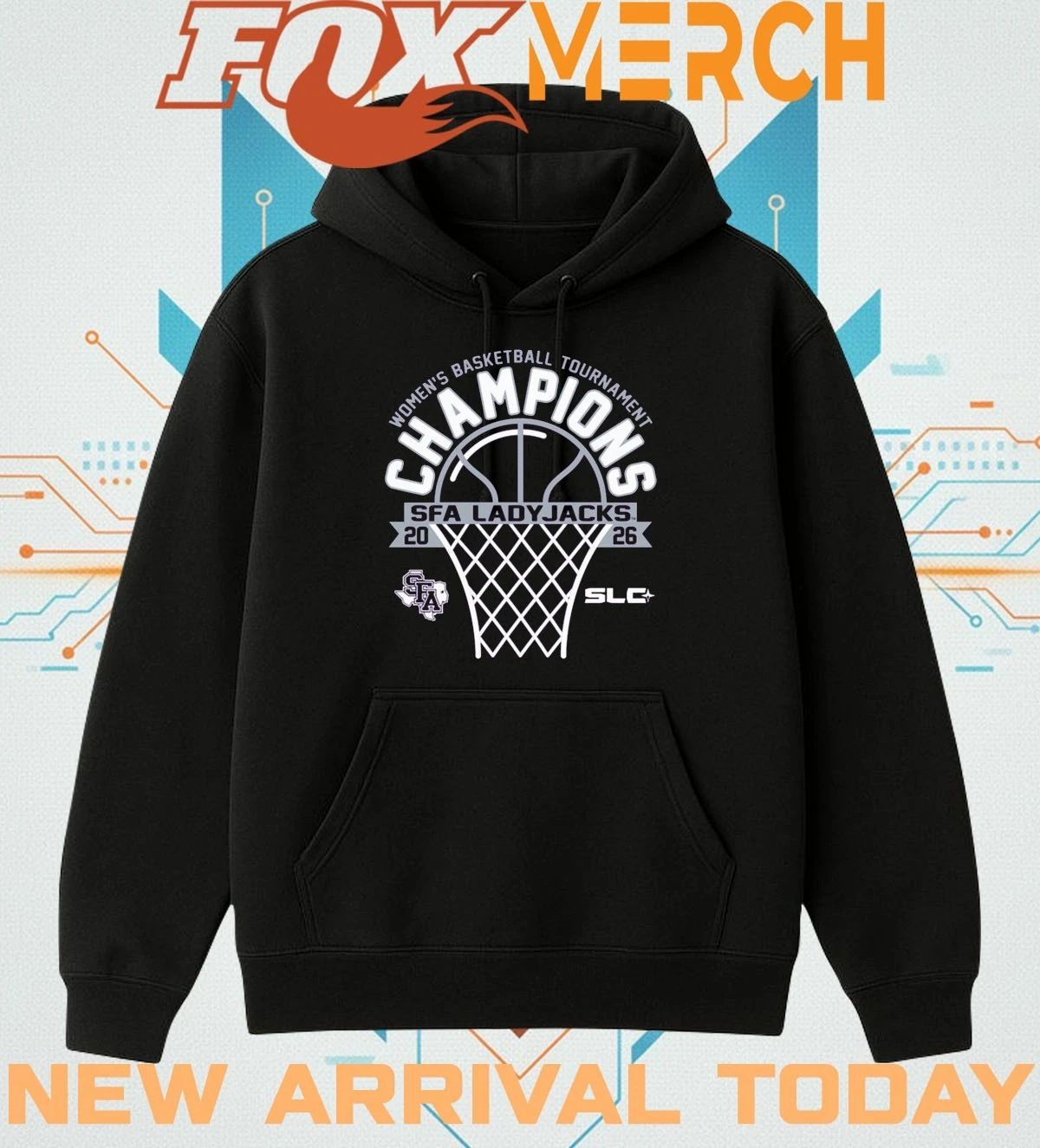 Stephen F Austin Ladyjacks 2026 Southland Conference Women’s Basketball Tournament Champions t-shirt