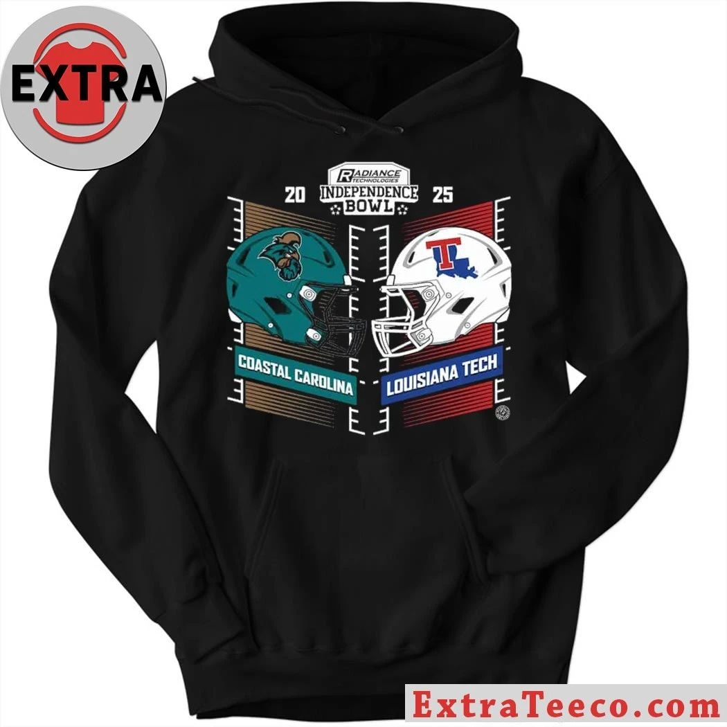 Radiance Technologies Independence Bowl 2025 between Coastal Carolina and Louisiana Tech at Independence Stadium in Shreveport, Louisiana Shirt