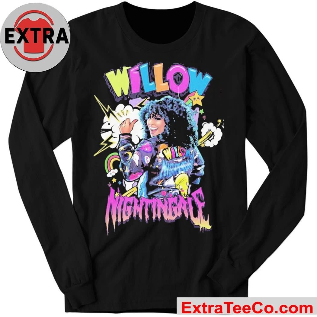Willow Nightingale Aew Graphic Series Shirt