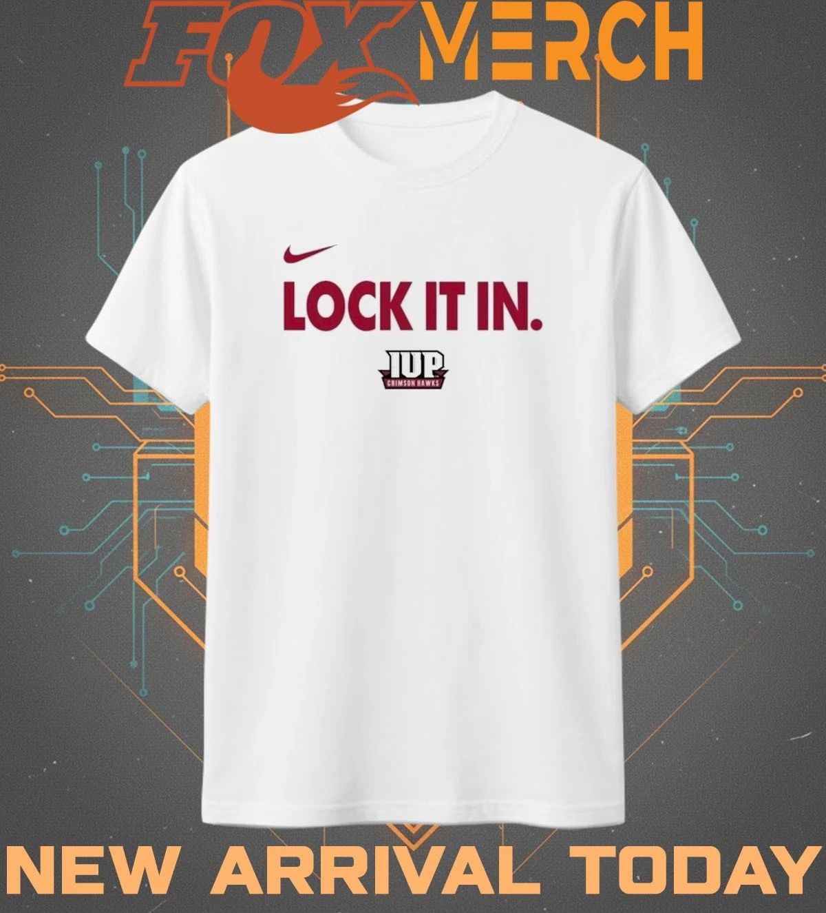 IUP Crimson Hawks Lock It In Basketball Postseason Bench t-shirt