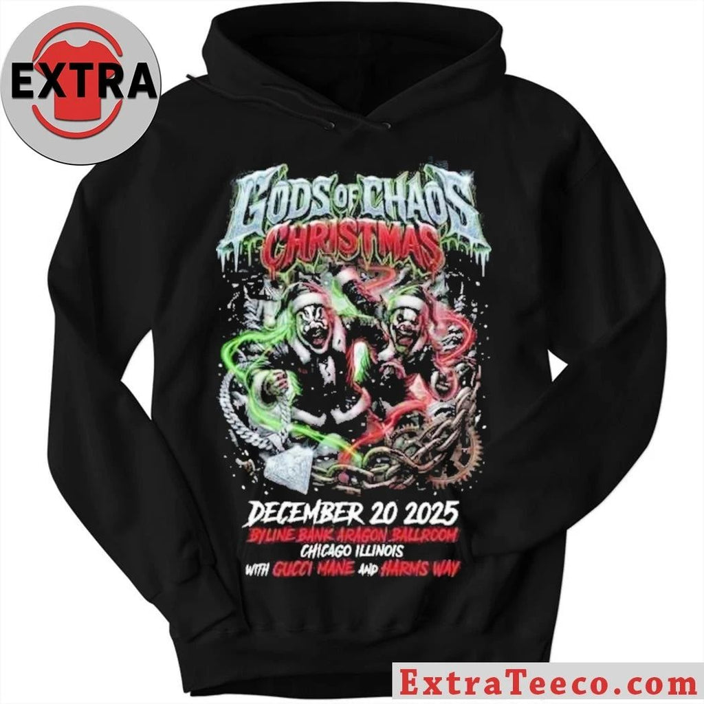 Gods of Chaos Christmas Byline Bank Aragon Ballroom, Chicago, Illinois, December 20, 2025 Shirt