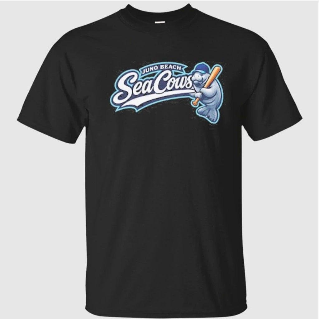 Juno Beach Sea Cows Baseball Manatee Shirt