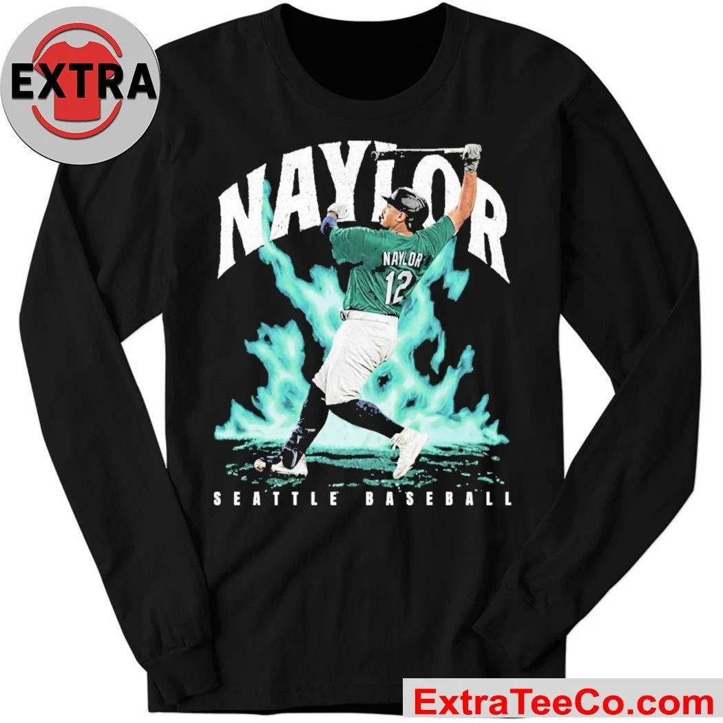 Josh Naylor Diamond Caricature Seattle Baseball T-Shirt