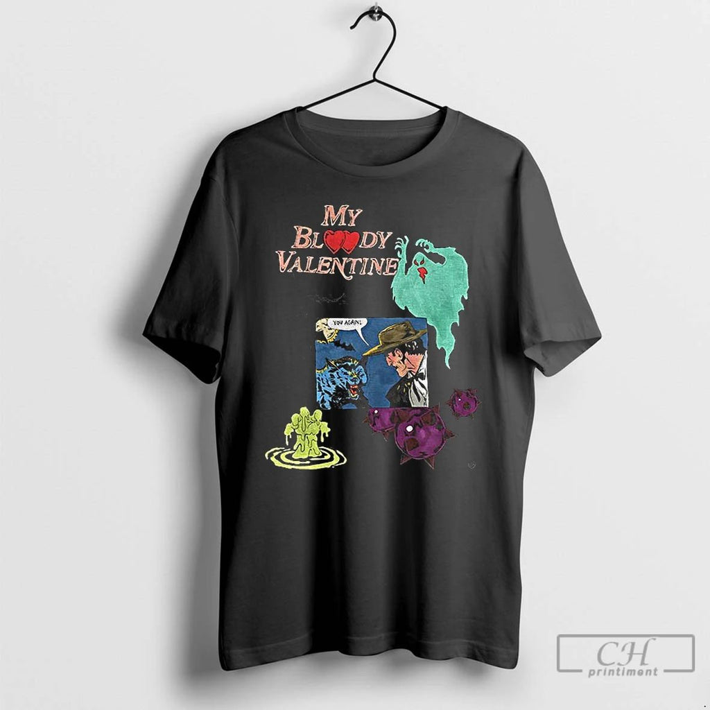 Premium My Bloody Valentine Horror Movie Spooky Season Halloween 2025 T Shirts