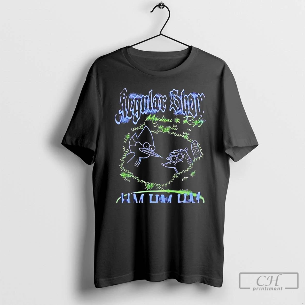 Premium Regular Show Duo Awwww Yeah T Shirts
