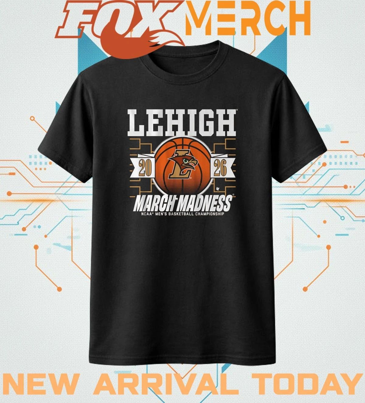 Lehigh Mountain Hawks 2026 March Madness NCAA Men’s Basketball Championship shirt