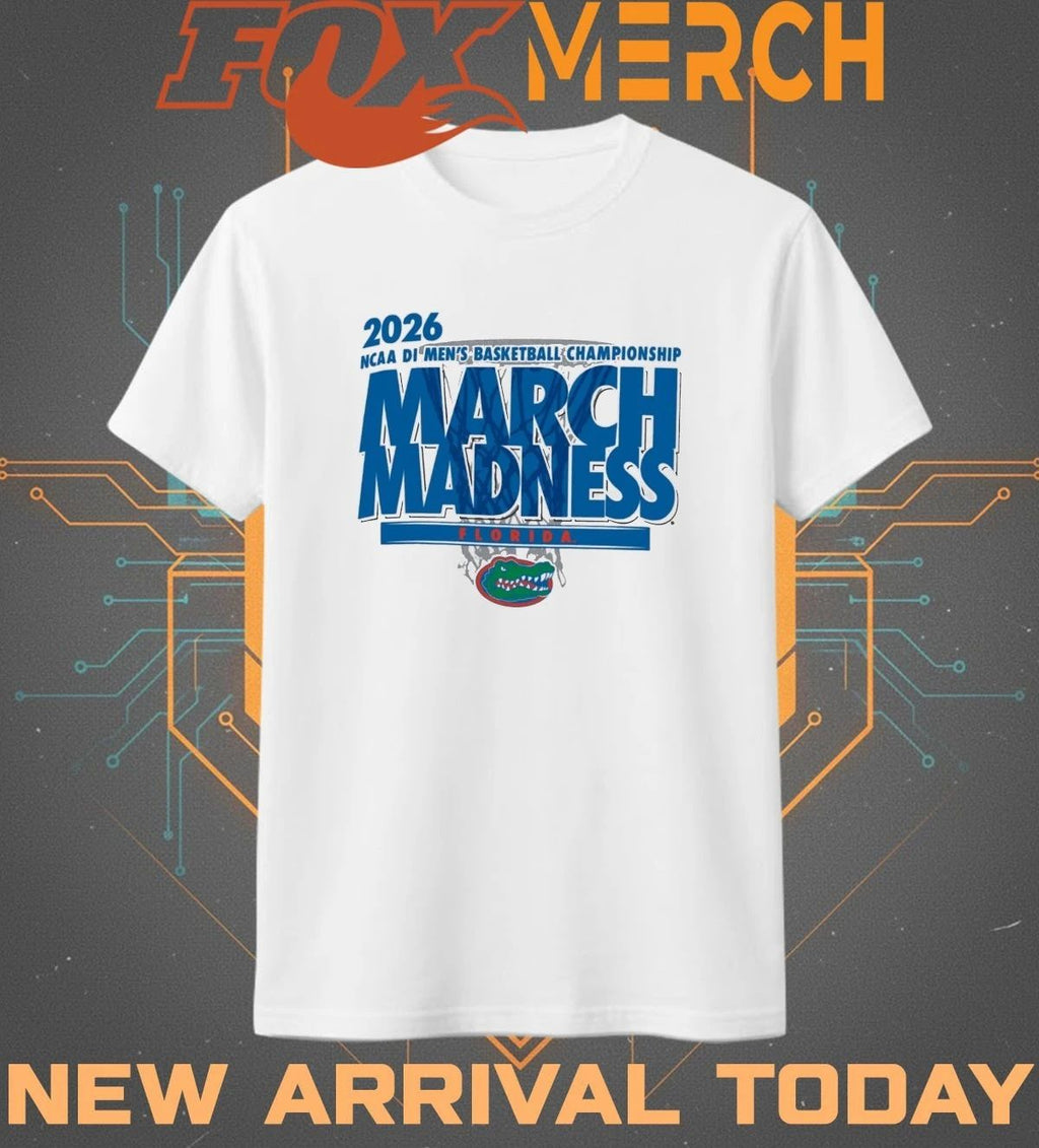 Florida Gators 2026 NCAA DI Men’s Basketball Championship March Madness t-shirt
