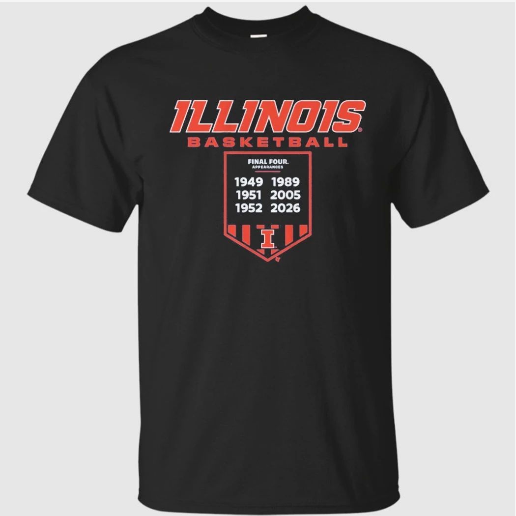 Illinois Basketball Final Four Banner Shirt