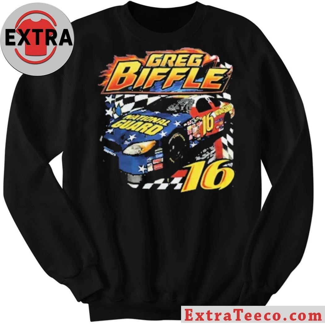 Racing Greg Biffle #16 National Guard NASCAR Shirt
