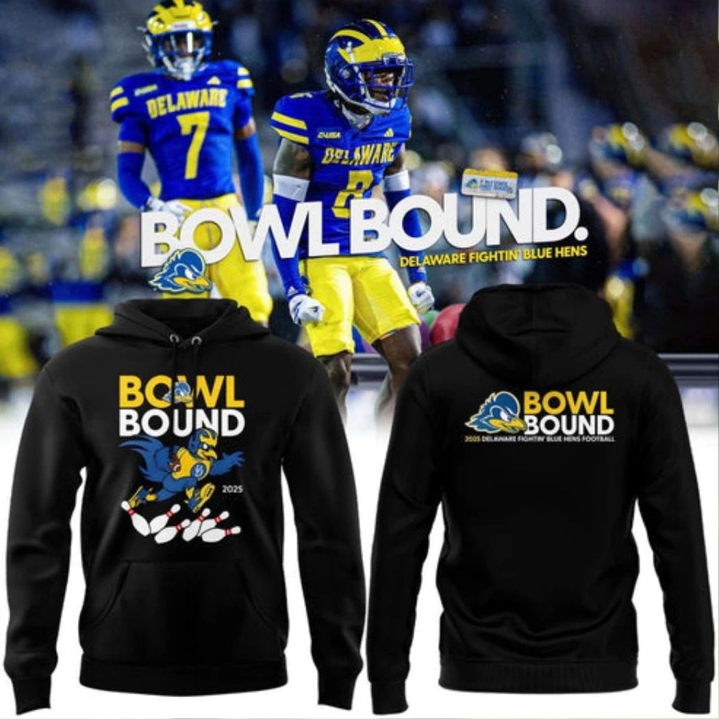Original Special Delaware Fightin’ Blue Hens ‘Bowl Bound’ Shirt