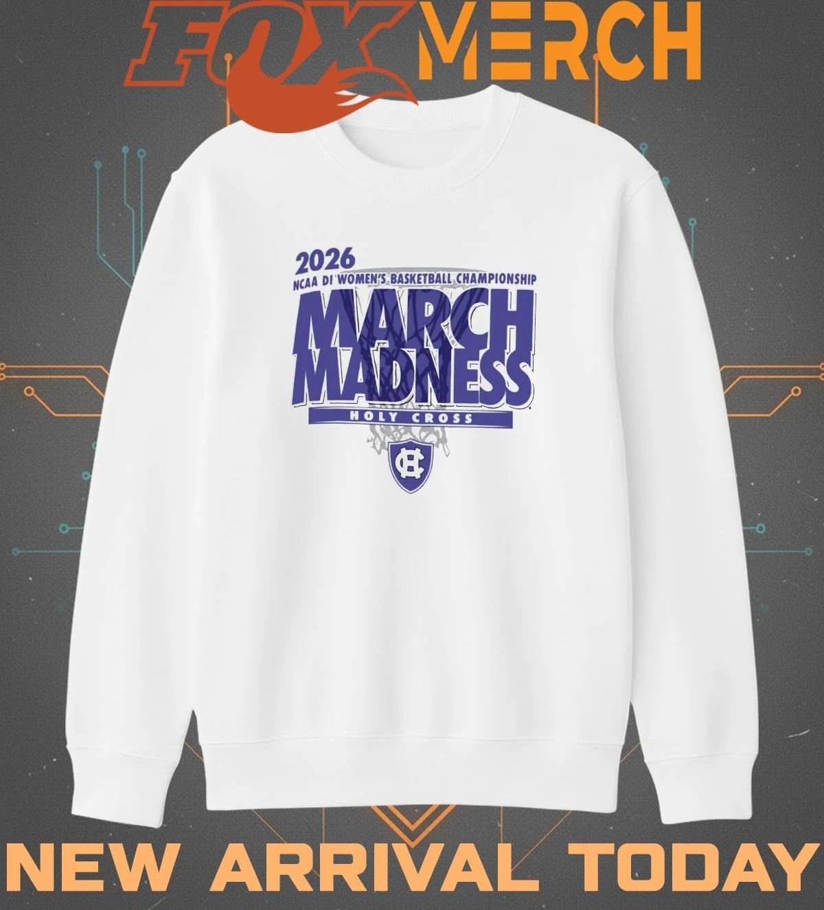 Holy Cross Crusaders 2026 NCAA DI Women’s Basketball Championship March Madness t-shirt