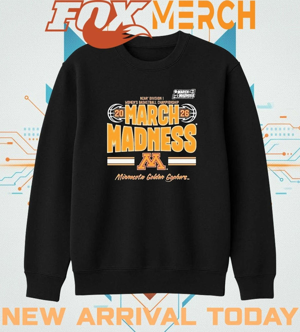 Minnesota Golden Gophers 2026 NCAA Women’s Basketball Tournament March Madness shirt