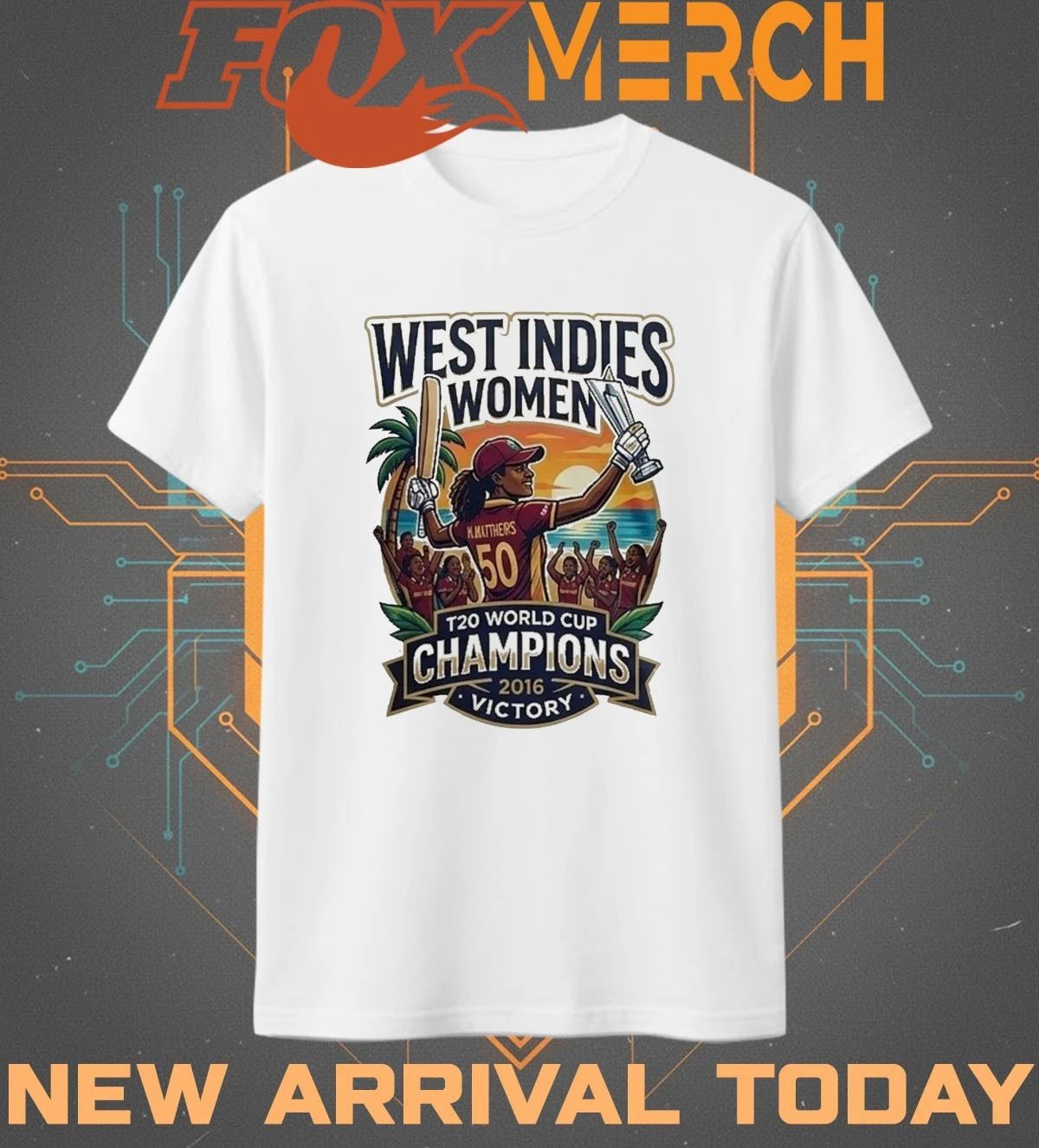 West Indies Women T20 World Cup Champions t-shirt