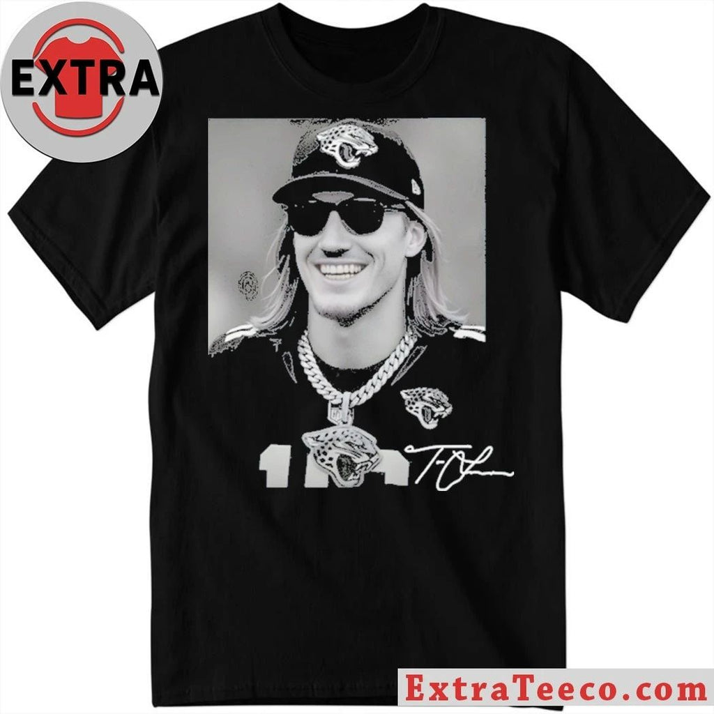 Trevor Lawrence Jacksonville Football Signatue Shirt