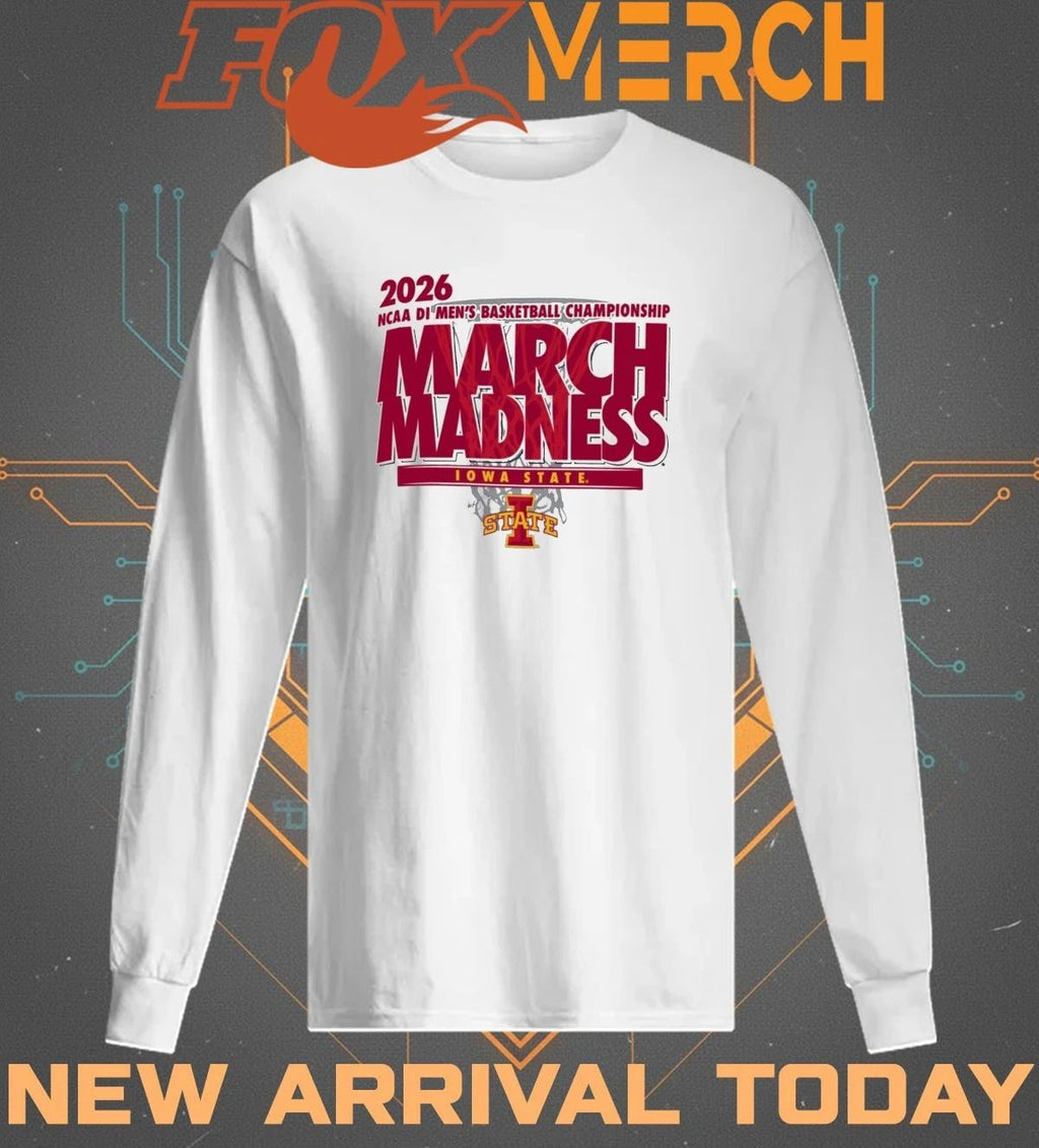 Iowa State Cyclones 2026 NCAA DI Men’s Basketball Championship March Madness t-shirt