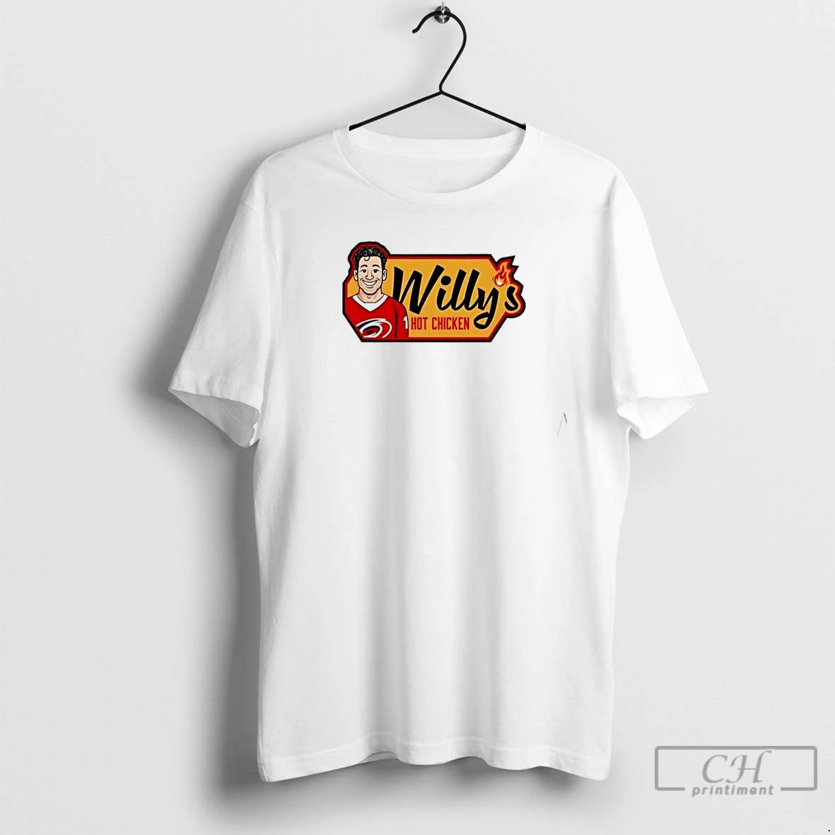 Premium Carolina Hurricanes Rod The Bod Willys Hot Chicken T Shirts
