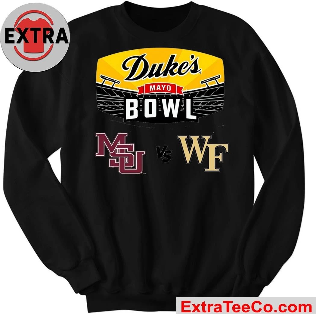 Duke’s Mayo Bowl 2026 will be a match between the Wake Forest Demon Deacons and the Mississippi State Bulldogs Shirt