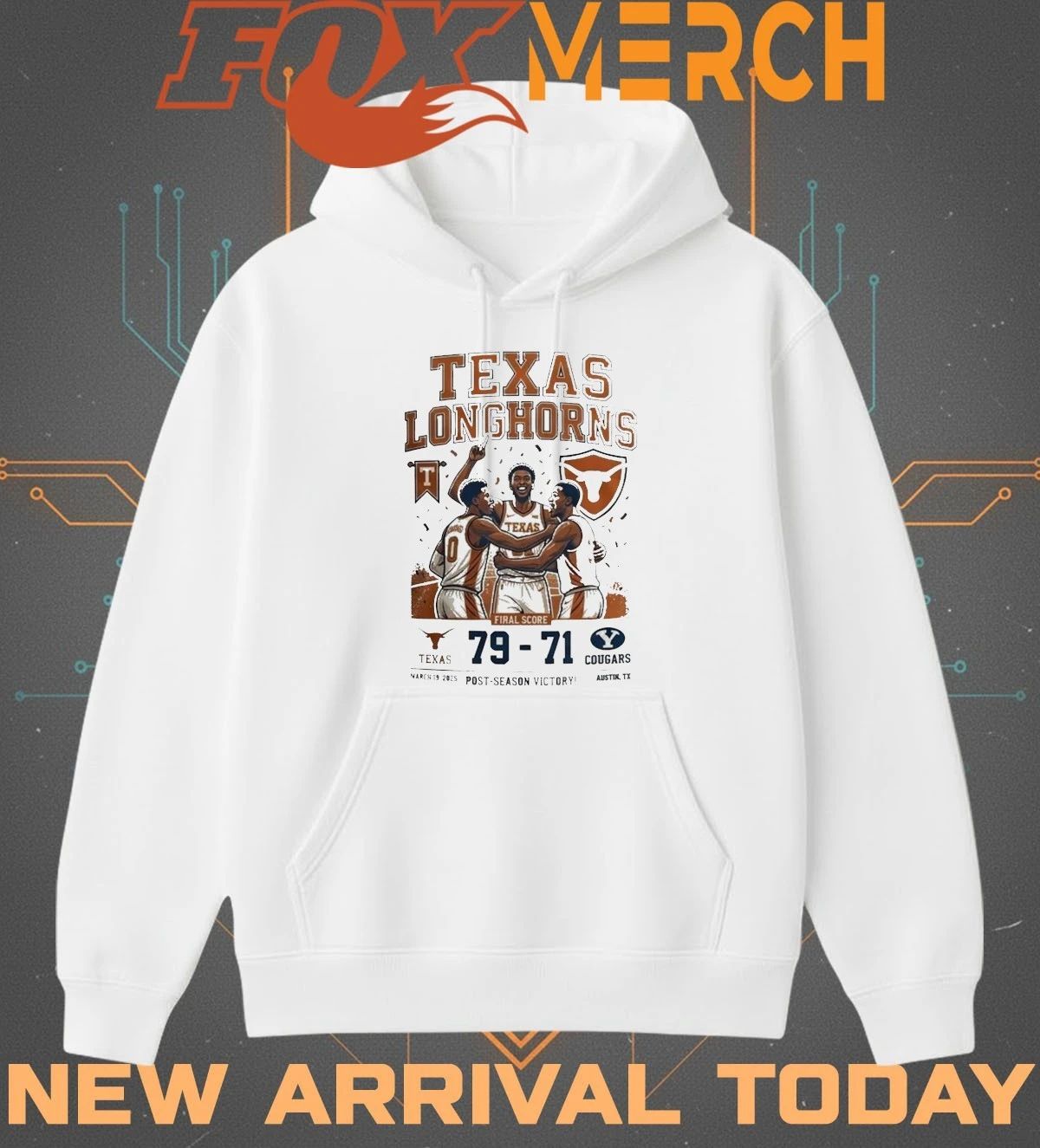 Texas Longhorns Final Score Post-Season Victory t-shirt