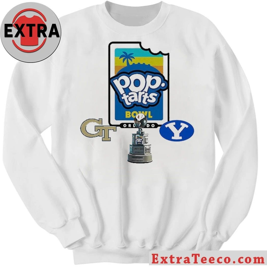 Original Pop Tarts Bowl BYU Cougars Versus Georgia Tech Yellow Jackets Bowl Season College Football 2025 2026 Logo Shirt