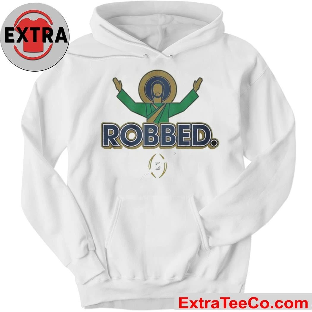 Notre Dame Fighting Irish Football 2025 Robbed College Football Playoff Shirt