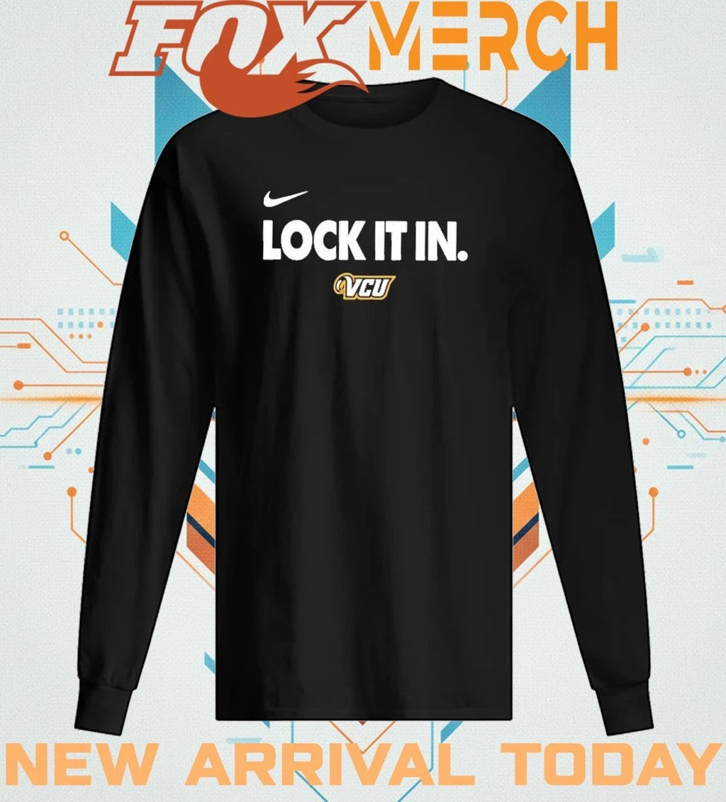 VCU Rams Lock It In Basketball Postseason Bench t-shirt