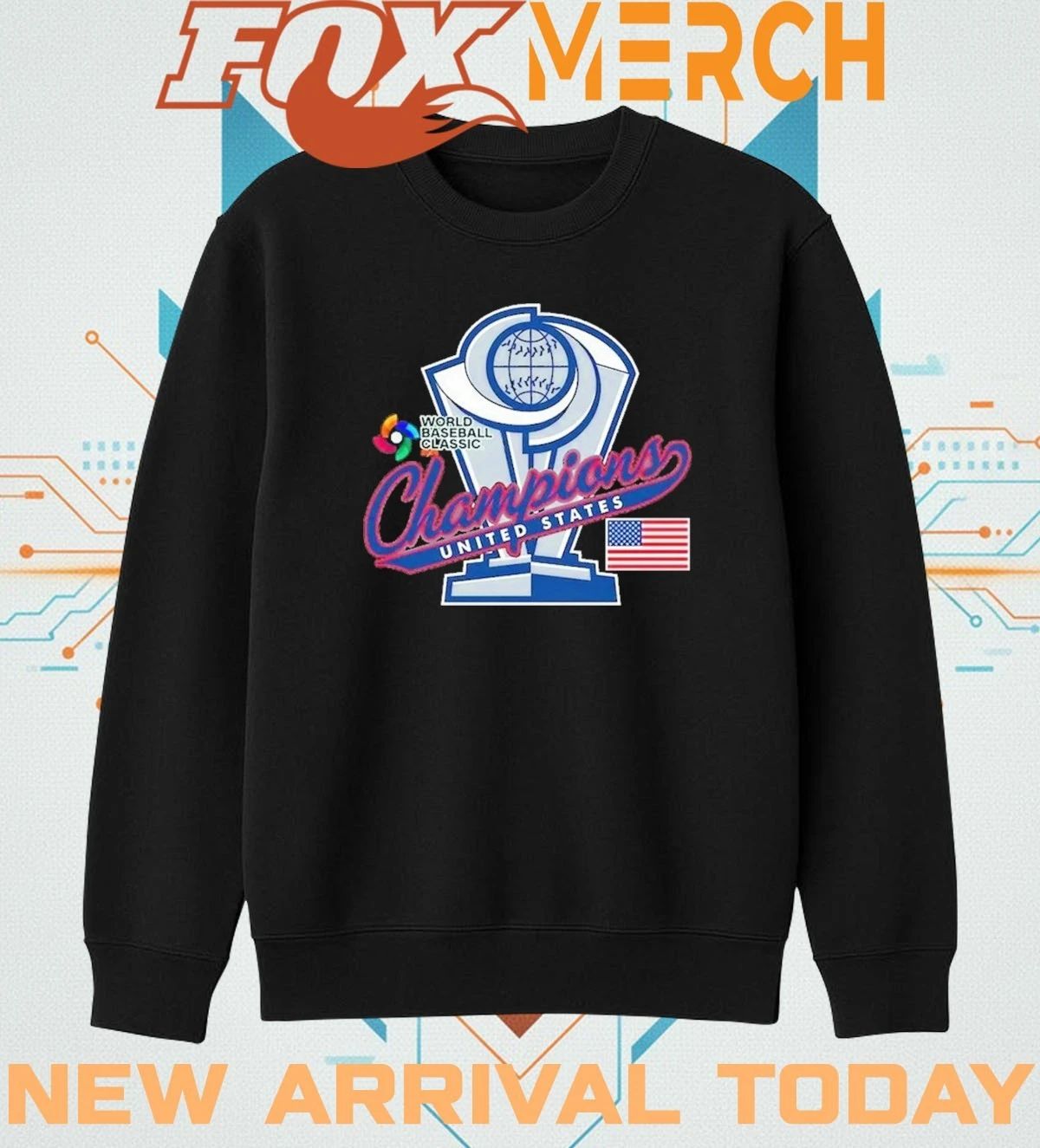 USA 2026 World Baseball Classic Champions Trophy t-shirt