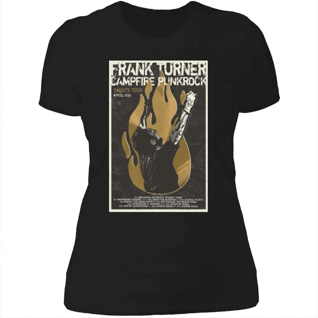 Frank Turner Campfire Punkrock Twenty Tour April 2026 Shirt