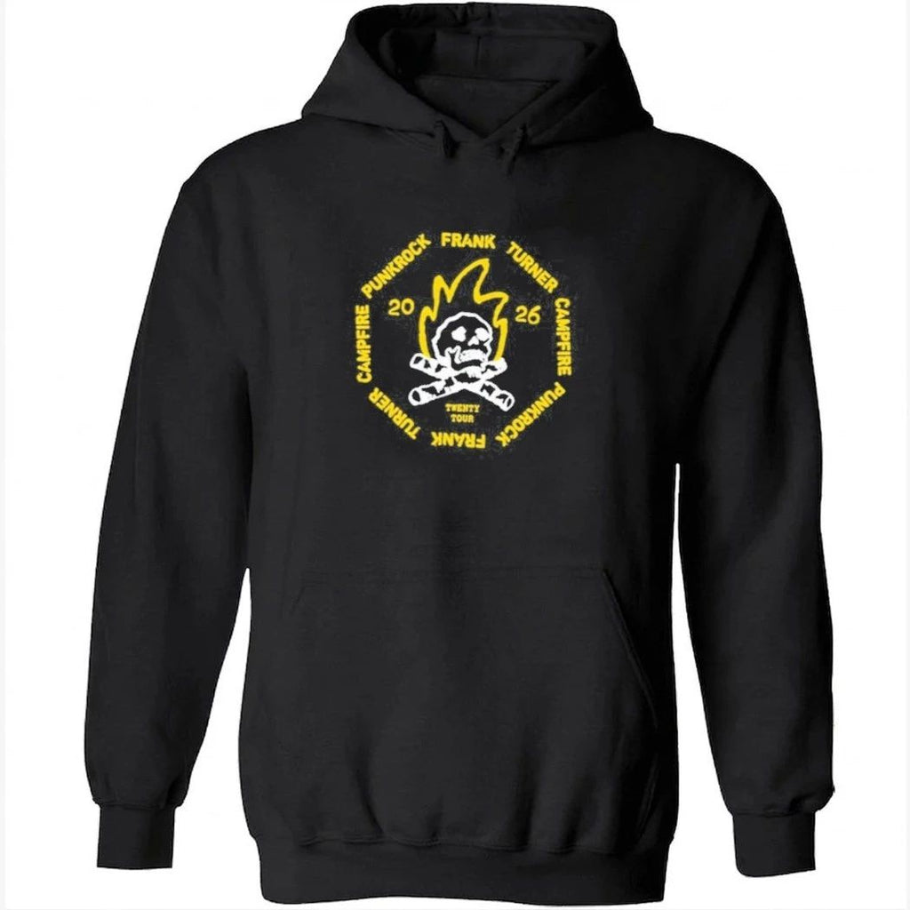 Frank Turner Campfire Punkrock April 2026 Twenty Tour Shirt