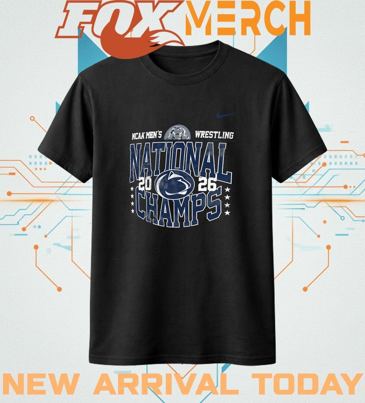 Penn State Nittany Lions 2026 NCAA Wrestling National Champs shirt