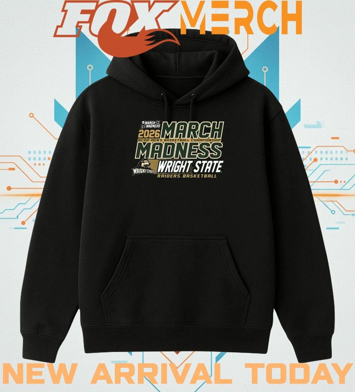 Wright State Raiders 2026 NCAA Men’s Basketball Championship March Madness t-shirt