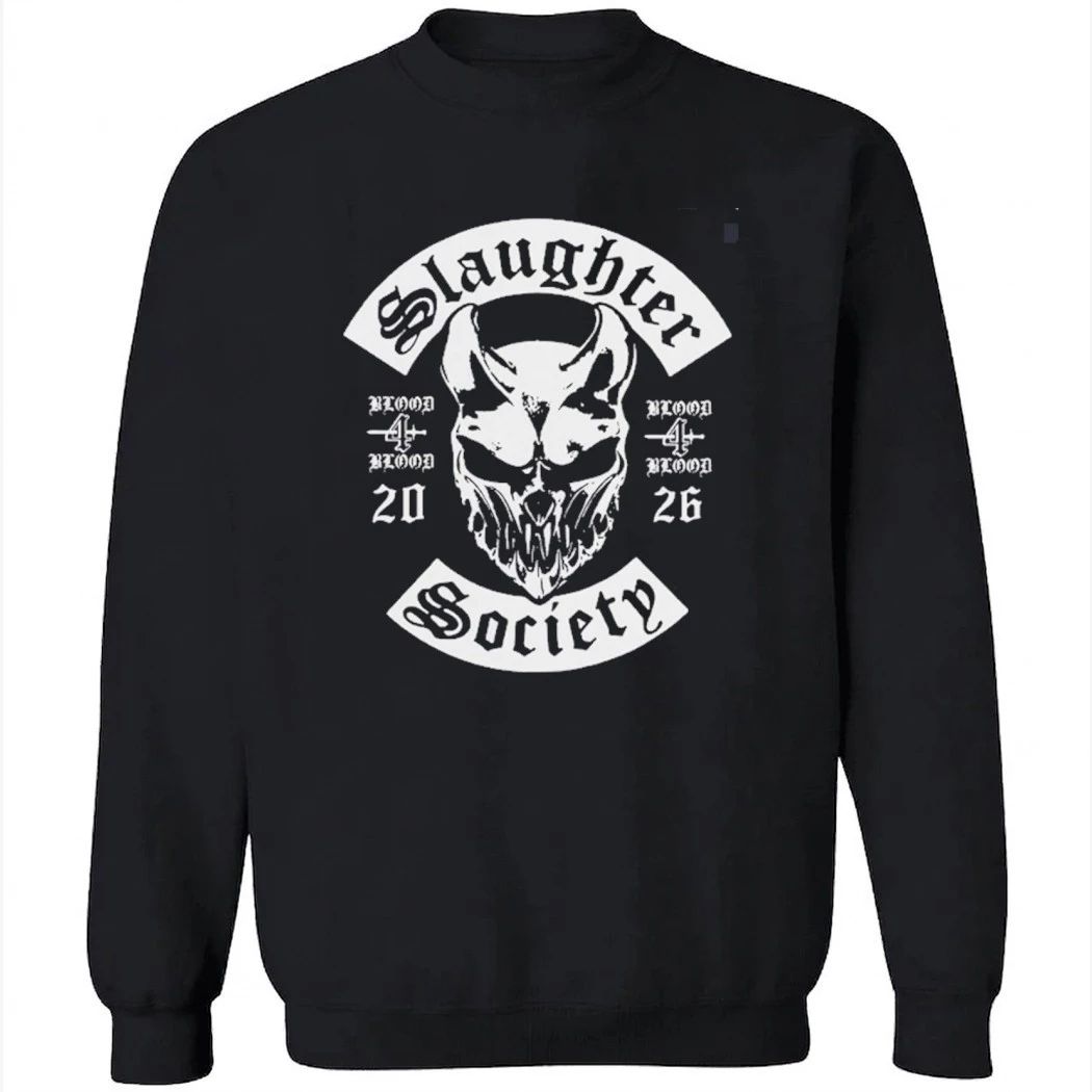Blood4Blood Event Merch In Daytona Beach Florida On May 6 2026 Slaughter Society T-Shirt