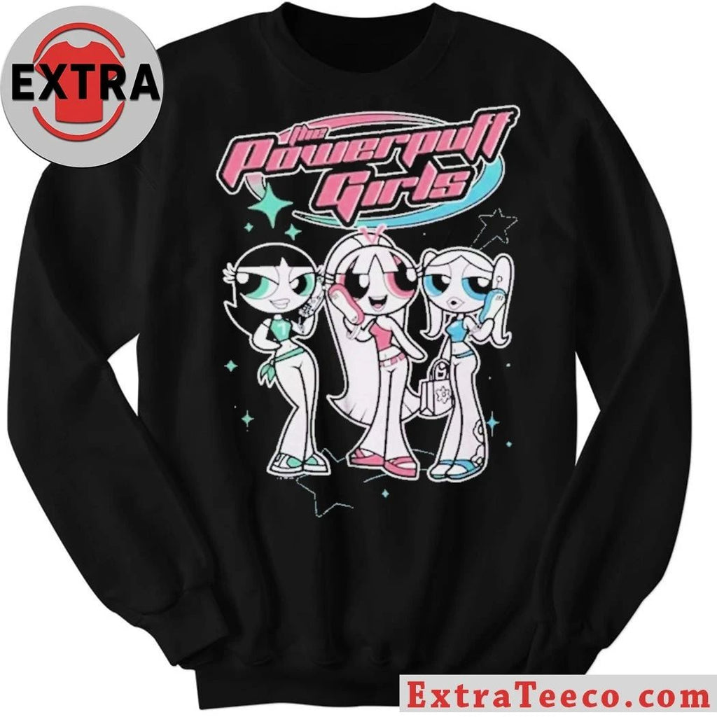 ADLV x The Powerpuff Girls BIG PRINTING ARTWORK oversized t-shirt