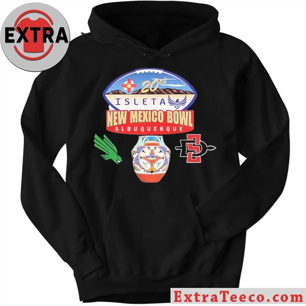 Isleta New Mexico Bowl North Texas Mean Green Versus San Diego State Aztecs Bowl Season College Football 2025 2026 Logo Shirt