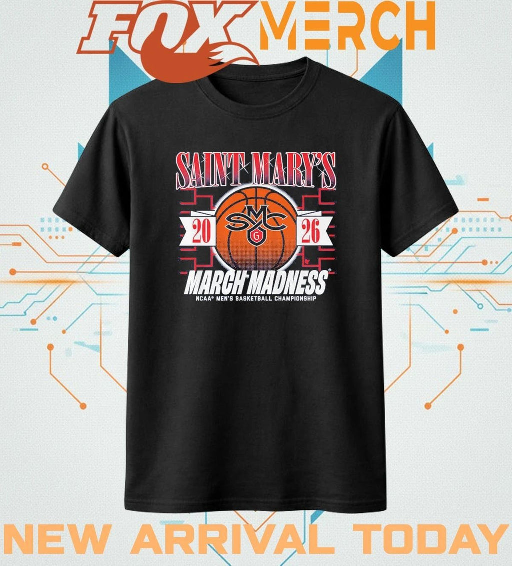 Saint Mary’s Gaels Men’s Basketball 2026 March Madness t-shirt