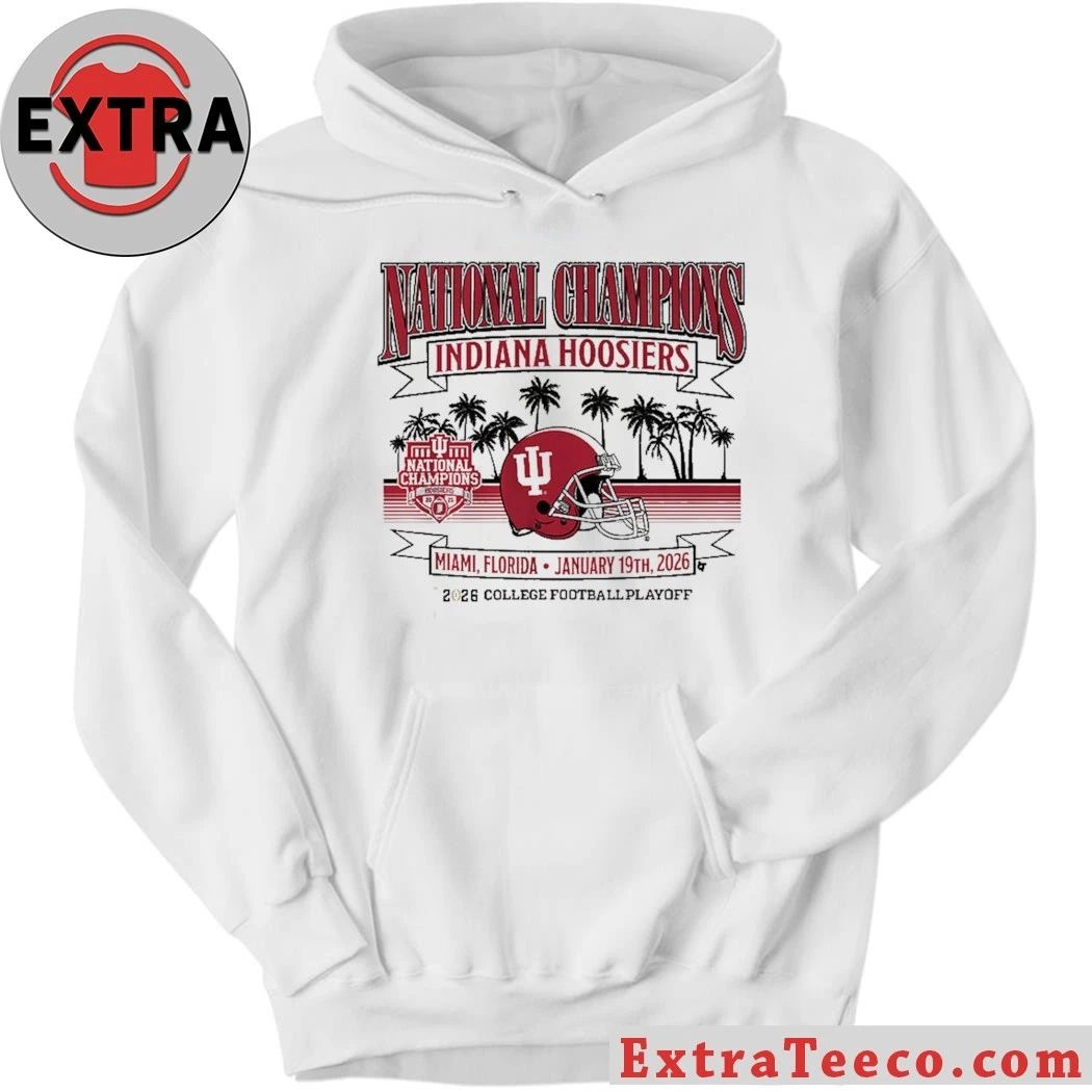 Indiana Football 2025 CFP National Champions Local Helmet Shirt
