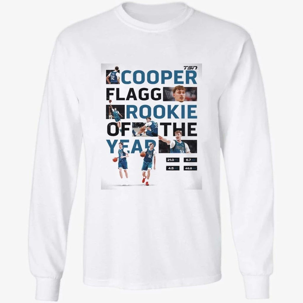 Cooper Flagg Rookie Of The Year 2026 Shirt