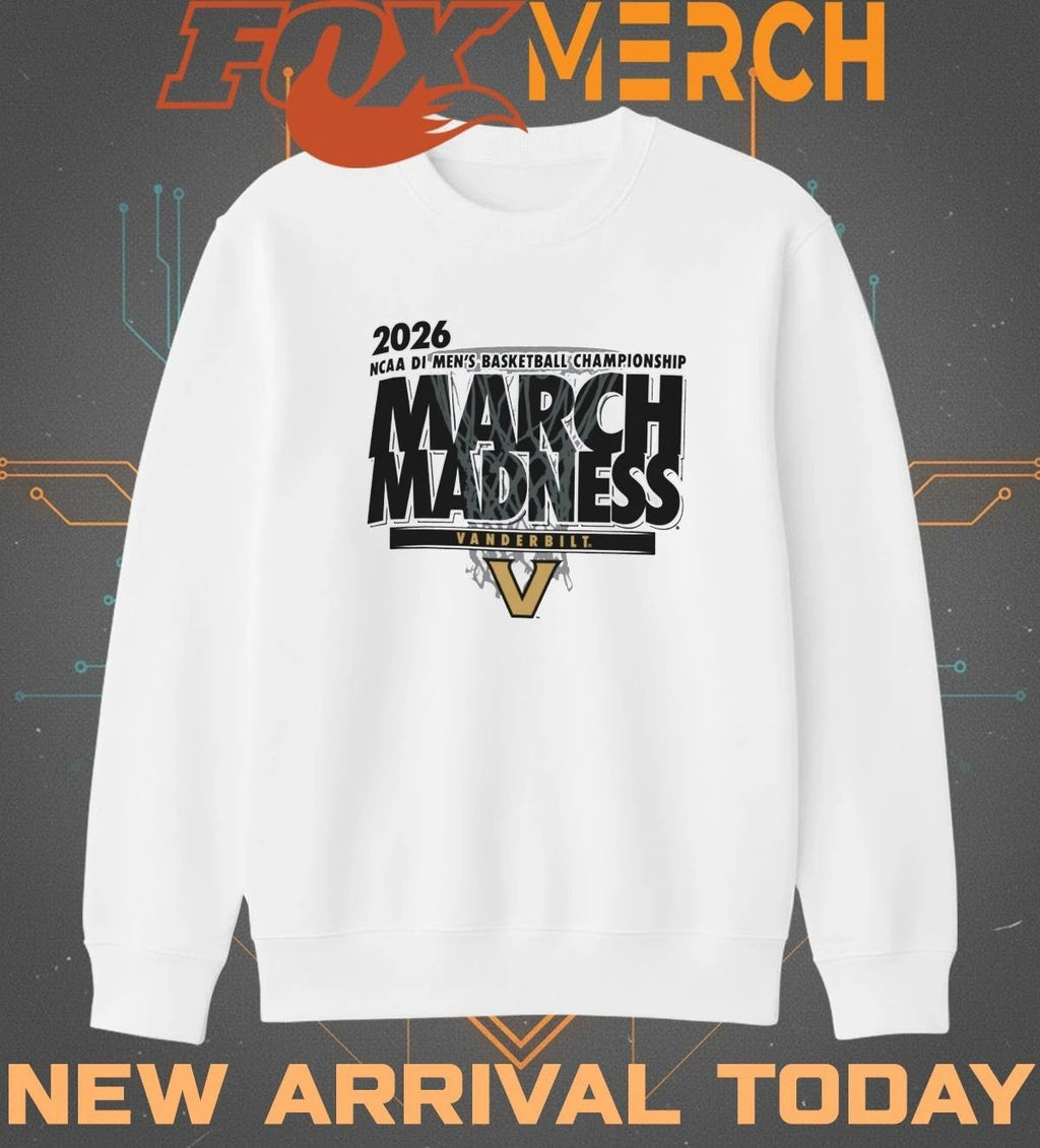 Vanderbilt Commodores 2026 NCAA DI Men’s Basketball Championship March Madness shirt