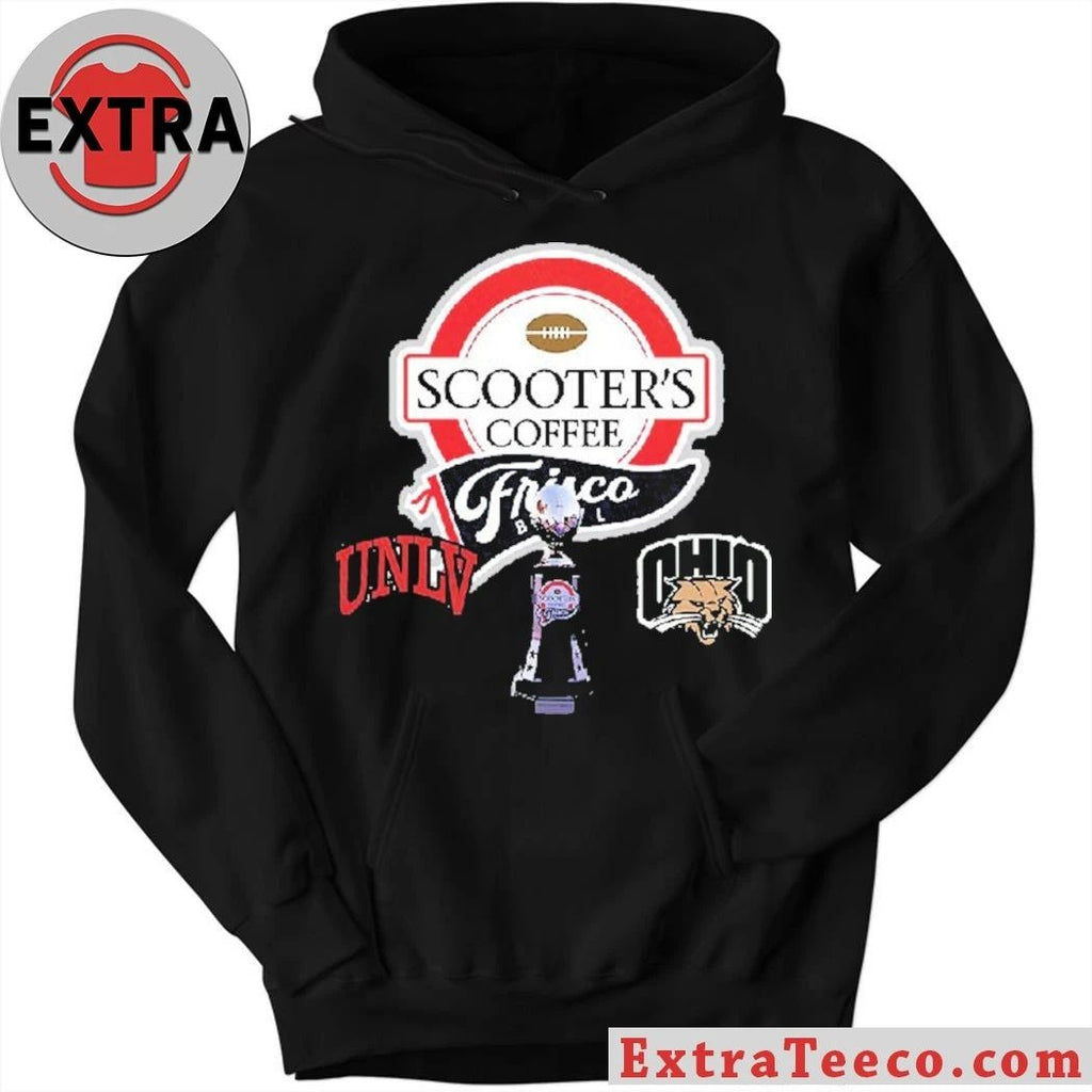 Scooter’s Coffee Frisco Bowl UNLV Rebels Versus Ohio Bobcats Bowl Season College Football 2025 2026 Logo Shirt
