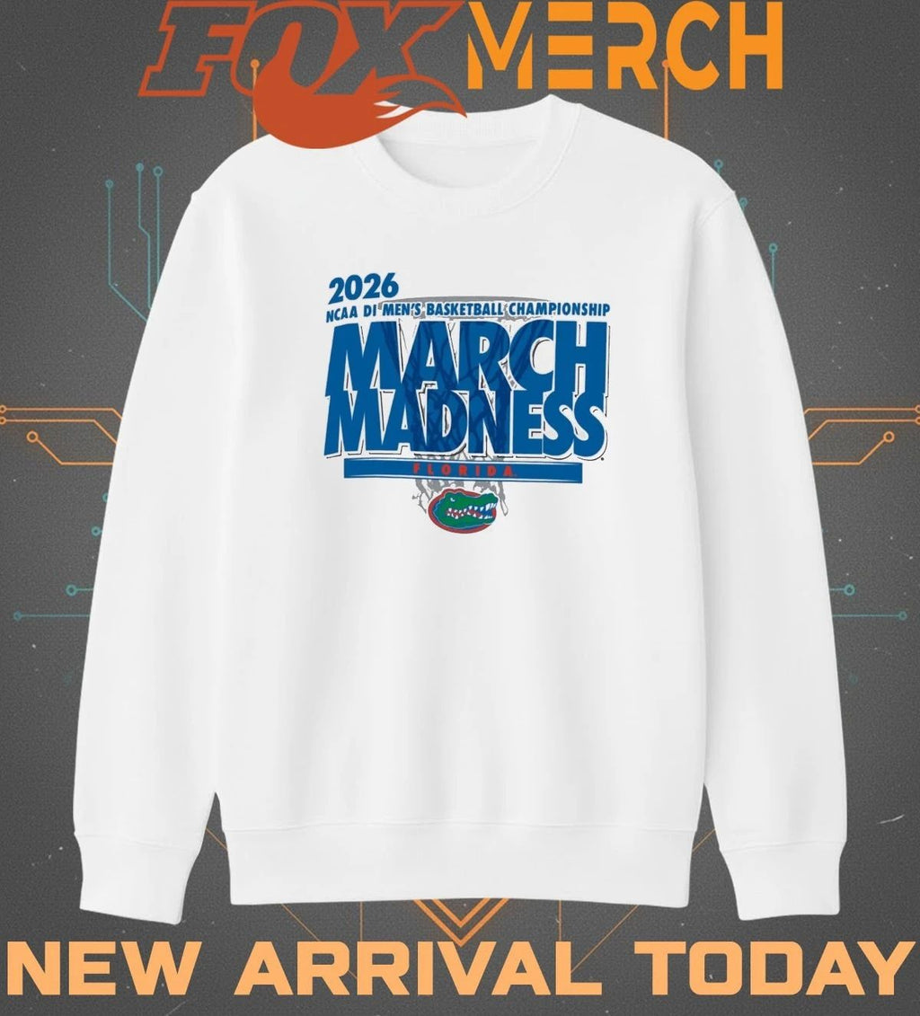 Florida Gators 2026 NCAA DI Men’s Basketball Championship March Madness t-shirt