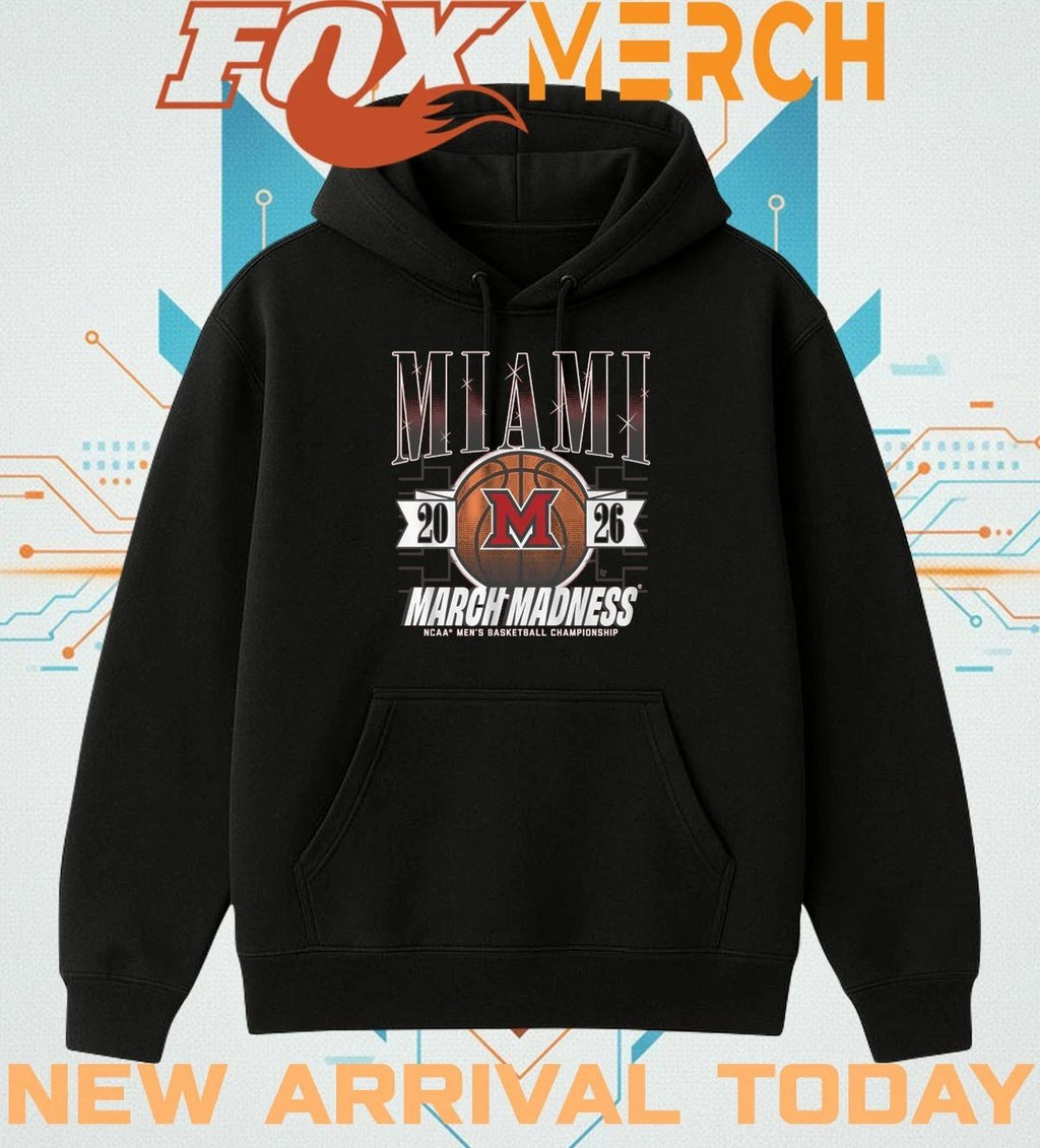 Miami RedHawks Men’s Basketball 2026 March Madness t-shirt