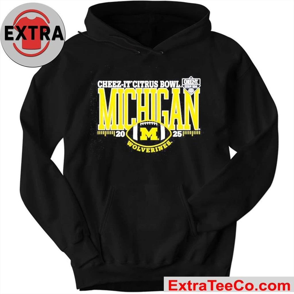Cheez-It Citrus Bowl Michigan Wolverines 2025 Logo Shirt