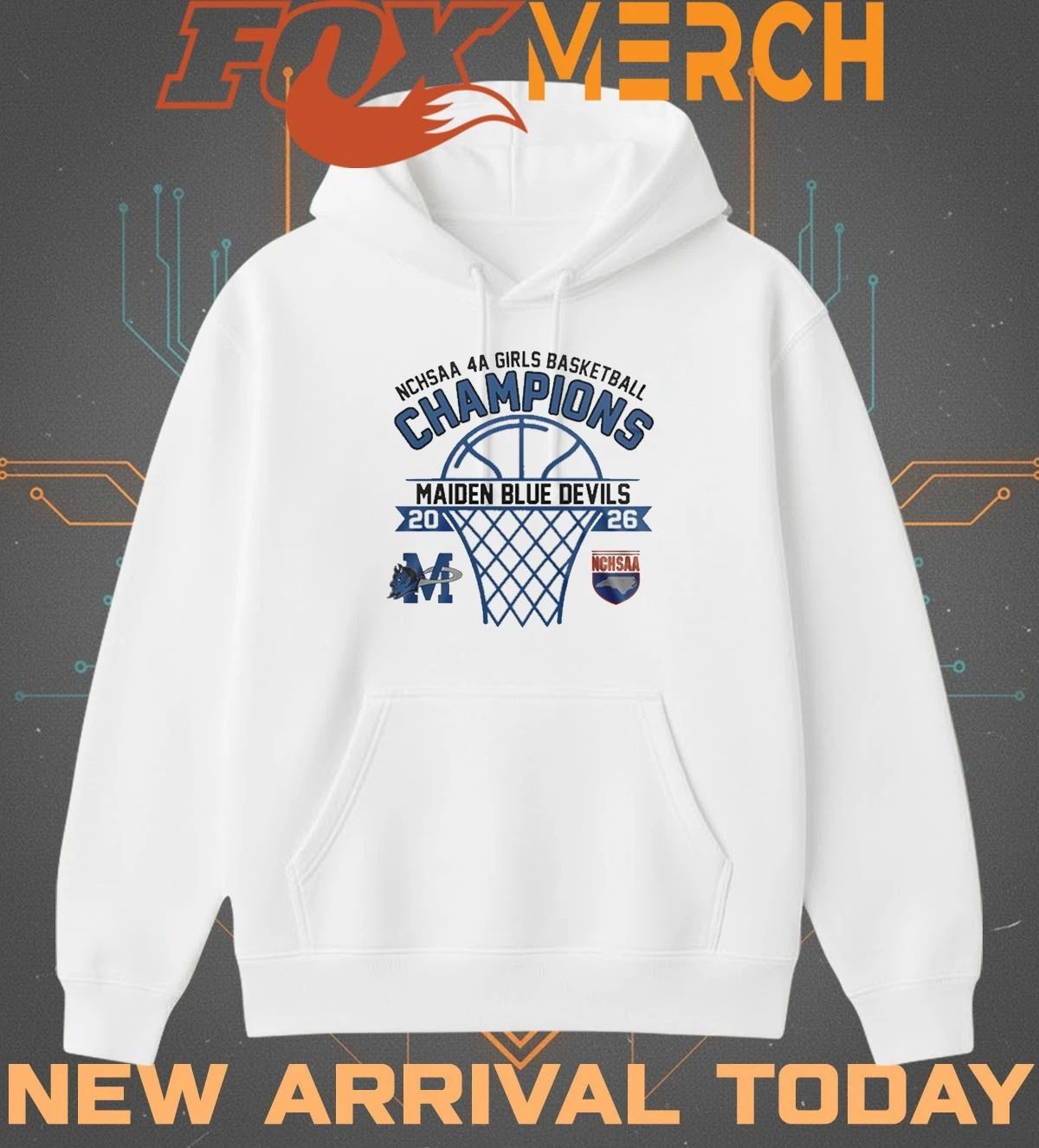 Maiden Blue Devils 2026 NCHSAA 4A Girls Basketball Champions t-shirt