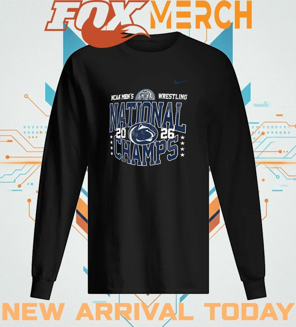 Penn State Nittany Lions 2026 NCAA Wrestling National Champs shirt