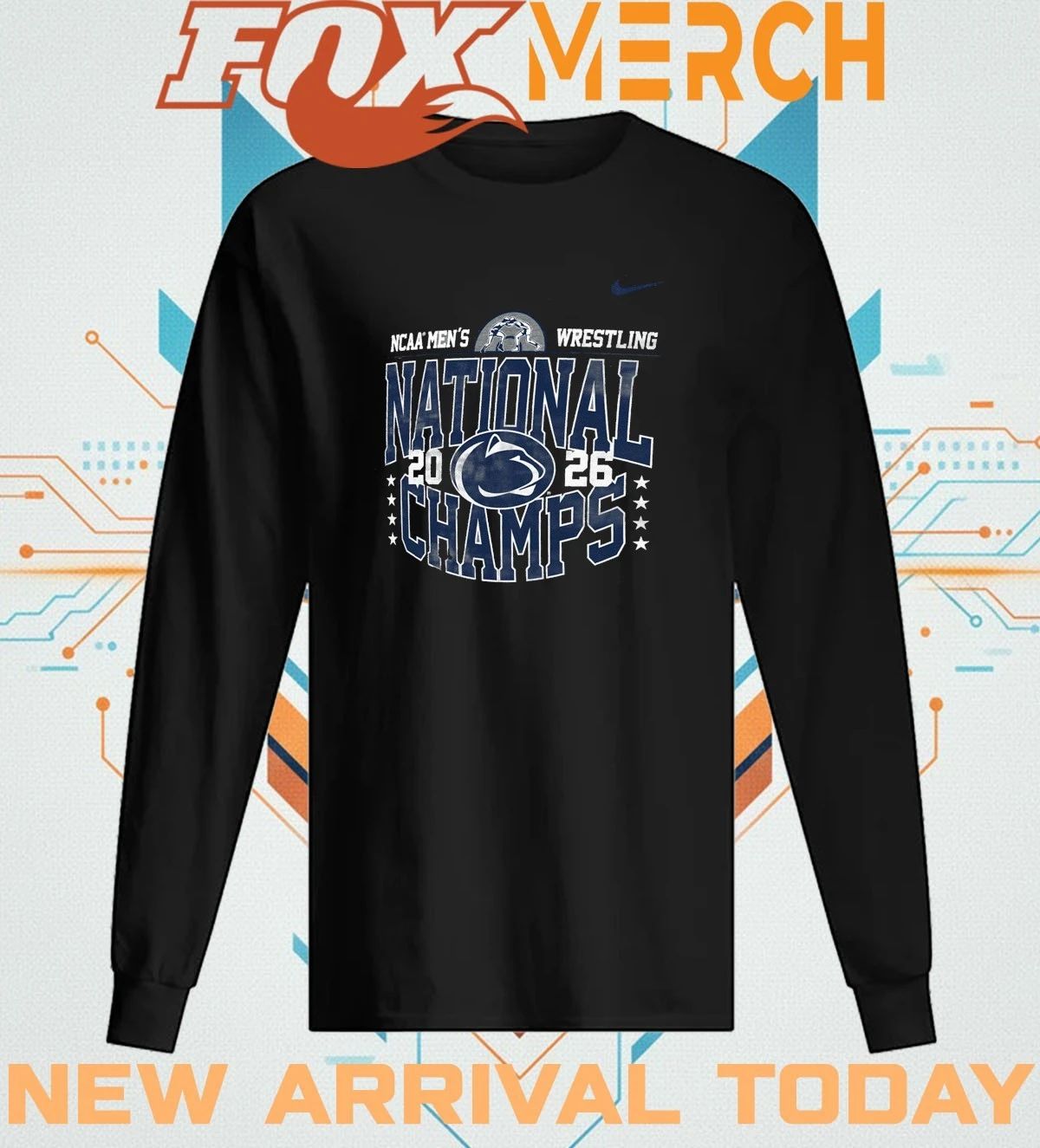 Penn State Nittany Lions 2026 NCAA Wrestling National Champs shirt